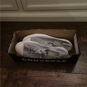 Converse Gray Sneakers Classic Canvas Low-Top